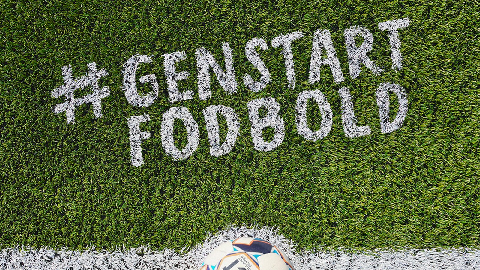 Dansk fodbold lancerer genstart-kampagne